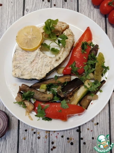 Форель с творожным сыром Форель с творожным сыром