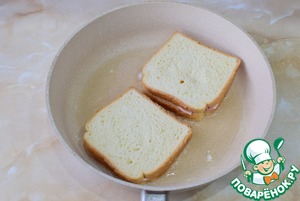 Французский сэндвич с колбасой