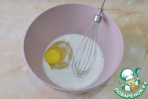 Французский сэндвич с колбасой