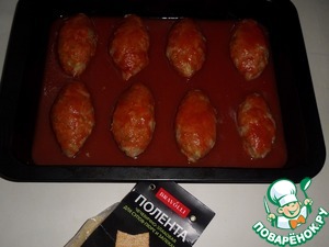 Голубцы "Ленивые" с полентой Голубцы "Ленивые" с полентой