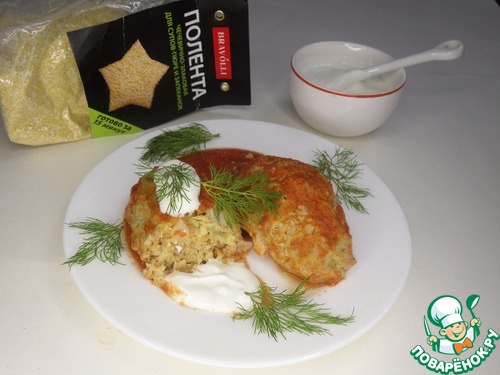 Голубцы "Ленивые" с полентой Голубцы "Ленивые" с полентой