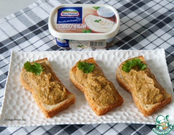 Грибной паштет "Ленивый" Грибной паштет "Ленивый"