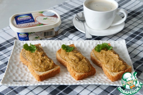 Грибной паштет "Ленивый" Грибной паштет "Ленивый"