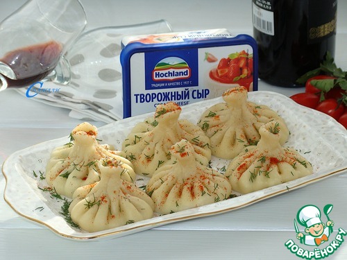 Хинкали с сыром