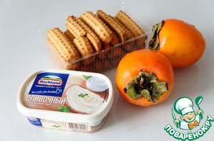 Хурма в стиле чизкейк