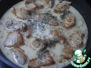 Яблочно-сливочный паштет из индейки