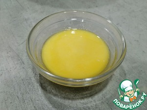 Картофельный салат с солеными груздями