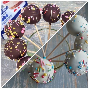 Кейк-попсы с вареной сгущенкой