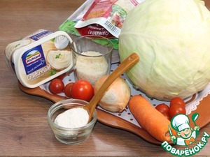 Классические голубцы с сырным соусом