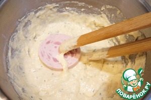 Колбаса в тесте "Не оладьи"