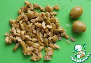 Колбасные "дольки" с творожным сыром Колбасные "дольки" с творожным сыром