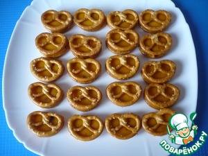 Крендели запеченные с плавленым сыром "Хохланд"