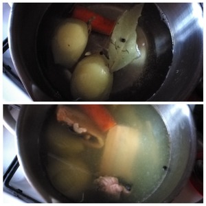 Кукурузная полента с рыбным рийетом Кукурузная полента с рыбным рийетом