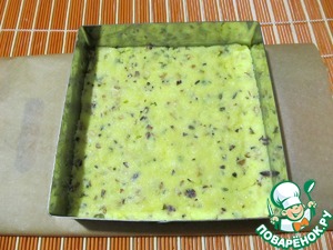 Кукурузно-манговый десерт с жареными орехами Кукурузно-манговый десерт с жареными орехами