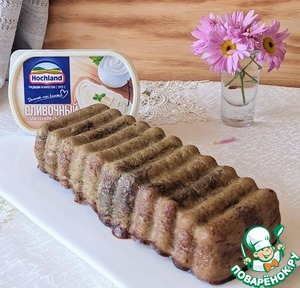 Куриное суфле с печенью и сыром