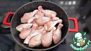 Куриные голени в чесночно-медовом соусе Куриные голени в чесночно-медовом соусе