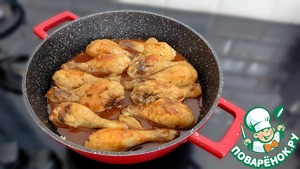 Куриные голени в чесночно-медовом соусе Куриные голени в чесночно-медовом соусе