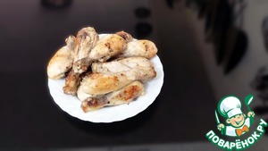 Куриные голени в чесночно-медовом соусе Куриные голени в чесночно-медовом соусе