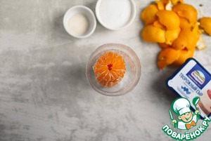 Мандарины в желе «Радость новогодняя»