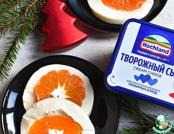 Мандарины в желе «Радость новогодняя»