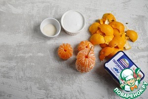 Мандарины в желе «Радость новогодняя»