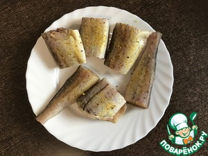 Минтай в сливочном соусе Минтай в сливочном соусе