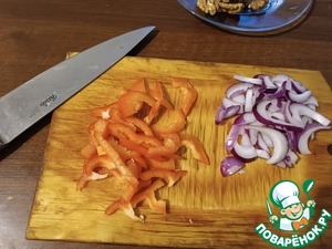 "Мяучка" Лёгкий салат с помидорами и огурцами