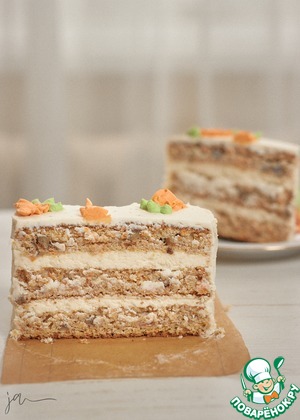 Морковный кето-торт Морковный кето-торт