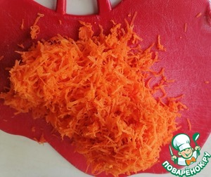 Морковный рулет с карамелизованными яблоками Морковный рулет с карамелизованными яблоками