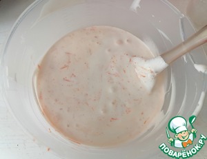 Морковный рулет с карамелизованными яблоками Морковный рулет с карамелизованными яблоками