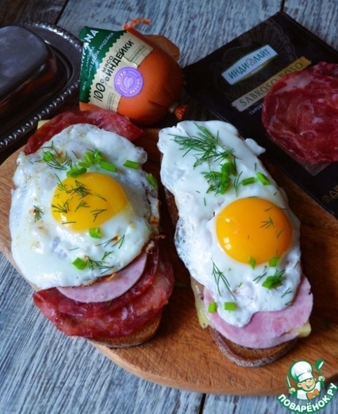 Немецкий тёплый сэндвич "Крепкий Макс" Немецкий тёплый сэндвич "Крепкий Макс"