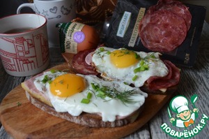 Немецкий тёплый сэндвич "Крепкий Макс" Немецкий тёплый сэндвич "Крепкий Макс"