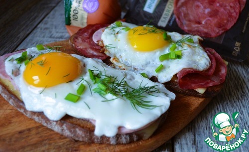 Немецкий тёплый сэндвич "Крепкий Макс" Немецкий тёплый сэндвич "Крепкий Макс"