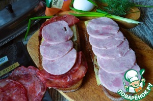 Немецкий тёплый сэндвич "Крепкий Макс" Немецкий тёплый сэндвич "Крепкий Макс"