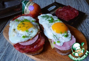 Немецкий тёплый сэндвич "Крепкий Макс" Немецкий тёплый сэндвич "Крепкий Макс"