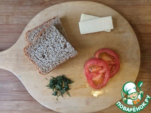 Омлетный сэндвич с индейкой Омлетный сэндвич с индейкой