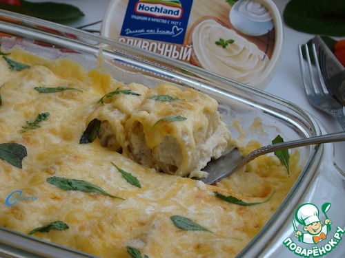Паккери в сливочном соусе