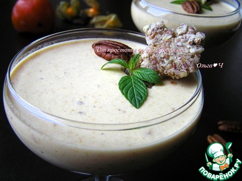 Панна котта с хурмой