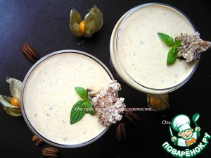 Панна котта с хурмой