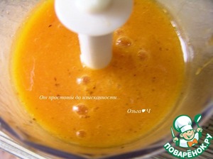 Панна котта с хурмой