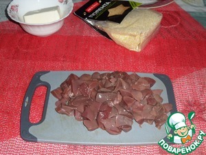 Паштет из печени с полентой Паштет из печени с полентой