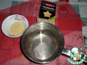 Паштет из печени с полентой Паштет из печени с полентой