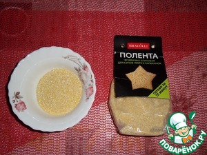 Паштет из печени с полентой Паштет из печени с полентой