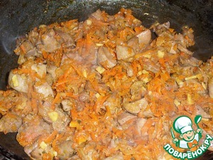 Паштет из печени с полентой Паштет из печени с полентой