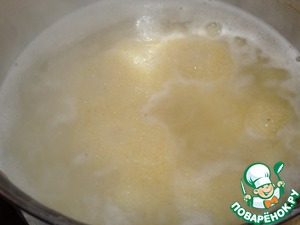 Паштет из печени с полентой Паштет из печени с полентой