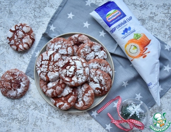 Печенье с сырной начинкой