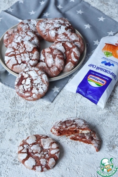 Печенье с сырной начинкой