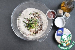 Пикантный митлоф с сыром