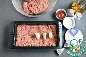 Пикантный митлоф с сыром