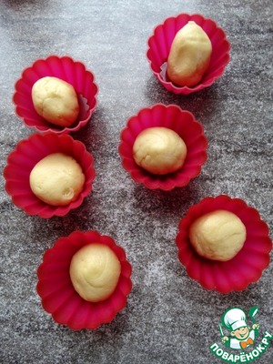 Пирожное "Корзинка" с сырно-сливочным кремом Пирожное "Корзинка" с сырно-сливочным кремом